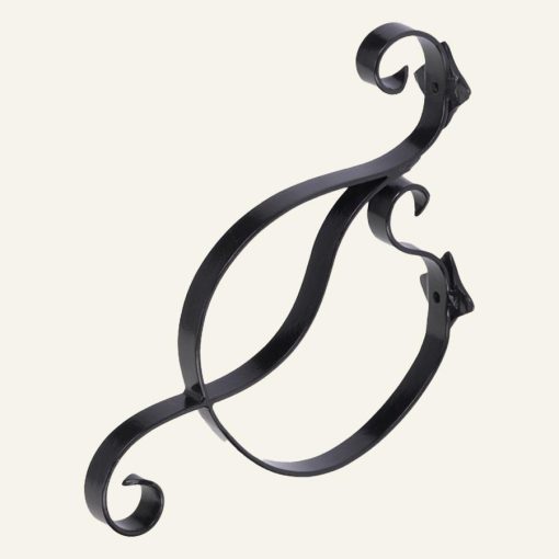 Iron Planter / Sign Bracket | Black