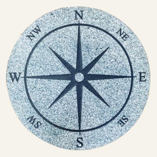 30" Granite Compass Rose