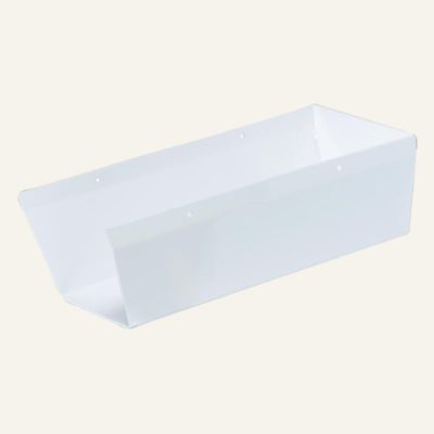 Classic Newspaper Tube | White