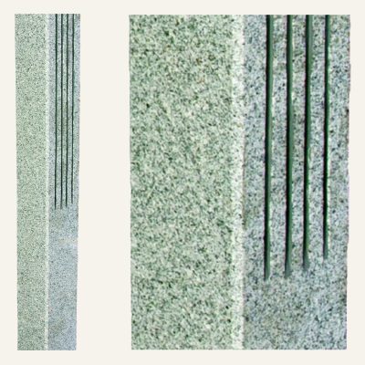 New Hampshire Gray Post | Thermal Fluted